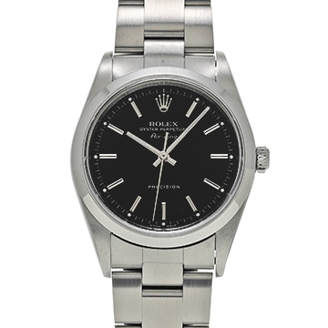 ロレックス エアキング 14000M ブラック メンズ 時計 【中古】【wristwatch】