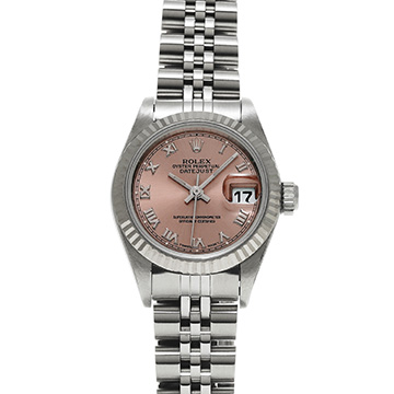 ロレックス デイトジャスト 69174 ピンク レディース 時計 【中古】【wristwatch】