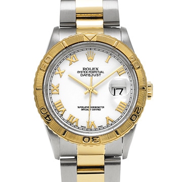 ロレックス デイトジャスト 36 サンダーバード 16263 ホワイト メンズ 時計 【中古】【wristwatch】