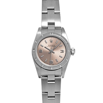 ロレックス オイスターパーペチュアル 76030 ピンク レディース 時計 【中古】【wristwatch】
