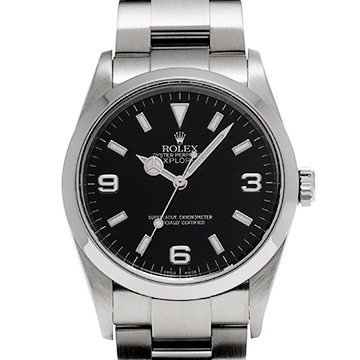 ロレックス エクスプローラー 114270 ブラック メンズ 時計 【中古】【wristwatch】