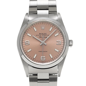 ロレックス エアキング 14000 ピンク メンズ 時計 【中古】【wristwatch】