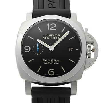パネライ ルミノールマリーナ 1950 3デイズ アッチャイオ PAM01312 ブラック メンズ 時計 【中古】【wristwatch】