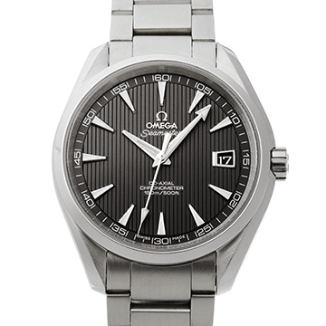 オメガ シーマスター アクアテラ コーアクシャル 231.10.42.21.06.001 グレー メンズ 時計 【中古】【wristwatch】