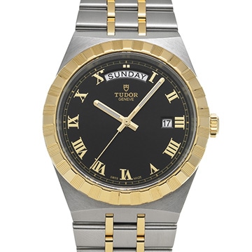 チューダー / チュードル ロイヤル 28603 ブラック メンズ 時計 【中古】【wristwatch】