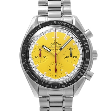 オメガ スピードマスター レーシング ミハエル・シューマッハ 3510.12 イエロー メンズ 時計 【中古】【wristwatch】