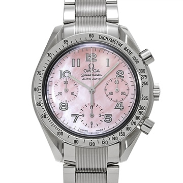 オメガ スピードマスター 日本限定500本 3502.78 ピンクシェル メンズ 時計 【中古】【wristwatch】