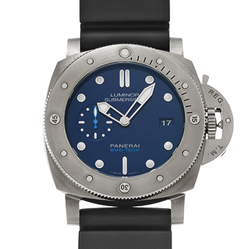 パネライ ルミノール 1950 サブマーシブル BMG-TECH 3デイズ PAM00692 ブルー メンズ 時計 【中古】【wristwatch】