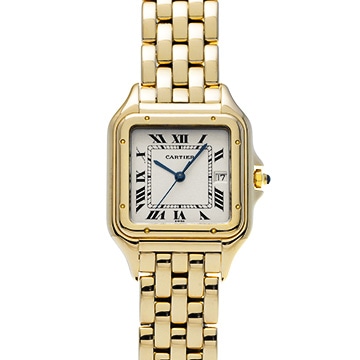 カルティエ パンテール LM W25014B9 シルバー ユニセックス 時計 【中古】【wristwatch】
