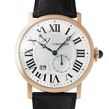 カルティエ ロトンド ドゥ カルティエ パワーリザーブ W1556203 シルバー メンズ 時計 【中古】【wristwatch】
