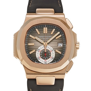 パテック フィリップ ノーチラス クロノグラフ 5980R-001 ブラック・ブラウン メンズ 時計 【中古】【wristwatch】