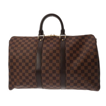 ルイ ヴィトン キーポルバンドリエール 45 N41428 ダミエキャンバス レディース バッグ 【中古】【bag】