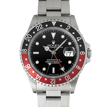 ロレックス GMTマスターII 16710 ブラック メンズ 時計 【中古】【wristwatch】