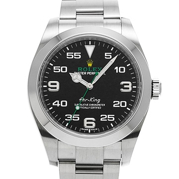 ロレックス エアキング 116900 ブラック メンズ 時計 【中古】【wristwatch】