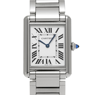 カルティエ タンク マスト LM WSTA0052 シルバー メンズ 時計 【中古】【wristwatch】