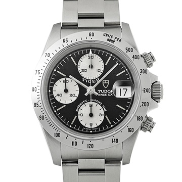 チューダー / チュードル クロノタイム タイガー 79280 ブラック/シルバー メンズ 時計 【中古】【wristwatch】