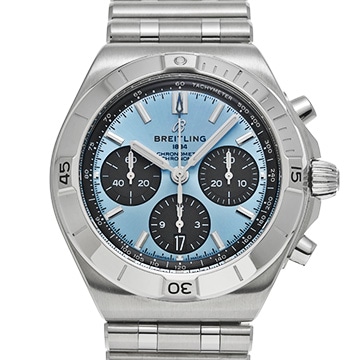 ブライトリング クロノマット B01 42 PB0158101C1A1 アイスブルー/ブラック メンズ 時計 【中古】【wristwatch】