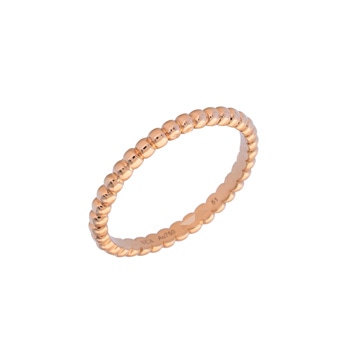 ヴァン クリーフ&アーペル ペルレリング #51 ピンク K18ピンクゴールド PG レディース ジュエリー 【中古】【jewelry】