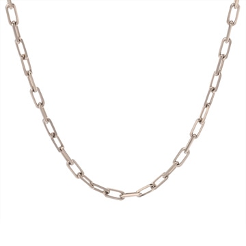 カルティエ サントスネックレス シルバー K18ホワイトゴールド WG レディース ジュエリー 【中古】【jewelry】
