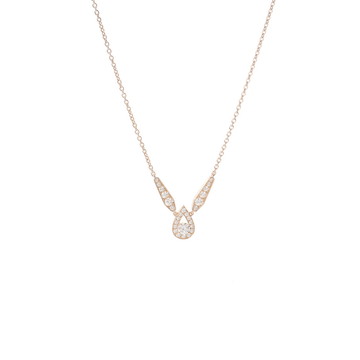 ショーメ ジョセフィーヌ ティアドロップ ダイヤ ゴールド K18ピンクゴールド PG レディース ジュエリー 【中古】【jewelry】