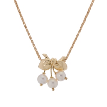 ヴァン クリーフ&アーペル リボンモチーフ 3P パール　　 ゴールド K18イエローゴールド YG レディース ジュエリー 【中古】【jewelry】