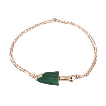 ブルガリ ジェラーティブレスレット ピンク K18ピンクゴールド PG レディース ジュエリー 【中古】【jewelry】