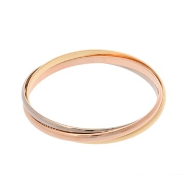 カルティエ トリニティ YG/WG/PG ゴールド K18YG/WG/PG ユニセックス ジュエリー 【中古】【jewelry】