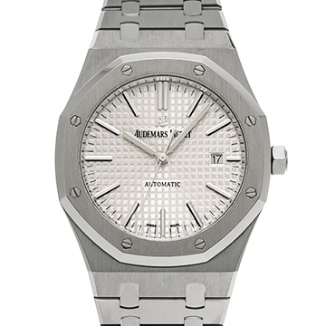 オーデマ ピゲ ロイヤルオーク 15400ST.OO.1220ST.02.A シルバー メンズ 時計 【中古】【wristwatch】