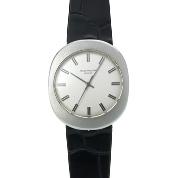 パテック フィリップ オートマティック アンティーク 3580A シルバー メンズ 時計 【中古】【wristwatch】