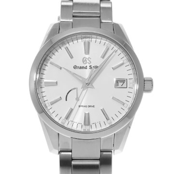 グランドセイコー ヘリテージコレクション スプリングドライブ SBGA299 シルバー メンズ 時計 【中古】【wristwatch】