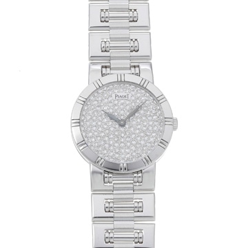 ピアジェ ダンサー 125周年記念 80563K81 シルバー/ダイヤモンド レディース 時計 【中古】【wristwatch】