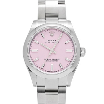 ロレックス オイスターパーペチュアル 31 277200 キャンディピンク レディース 時計 【中古】【wristwatch】