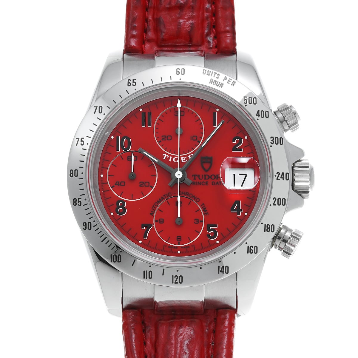 チューダー / チュードル クロノタイム タイガー 79280 レッド メンズ 時計 【中古】【wristwatch】
