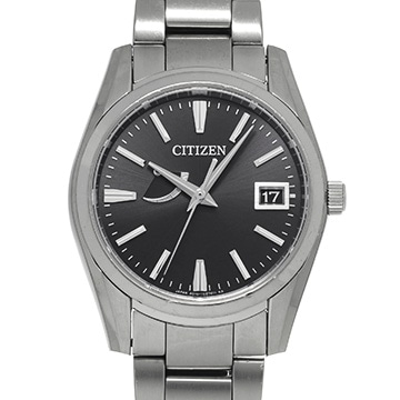 シチズン ザシチズン AQ1000-58E ブラック メンズ 時計 【中古】【wristwatch】