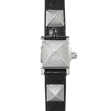 エルメス ミニメドール ミニ ME2.130 ホワイト レディース 時計 【中古】【wristwatch】