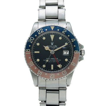 ロレックス GMTマスター ロングE アンティーク 1675 ブラック メンズ 時計 【中古】【wristwatch】