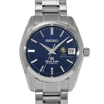 グランドセイコー 50周年記念モデル SBGR075 ブルー メンズ 時計 【中古】【wristwatch】