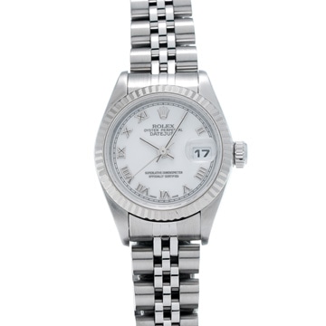 ロレックス デイトジャスト 79174 ホワイトローマ レディース 時計 【中古】【wristwatch】