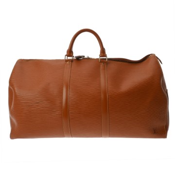 ルイ ヴィトン エピ キーポル バンドリエール 55 ジパングゴールド M42958 レザー ユニセックス バッグ 【中古】【bag】