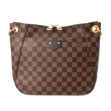ルイ ヴィトン ダミエ サウスバンク ブラウン N42230 ダミエキャンバス レディース バッグ 【中古】【bag】