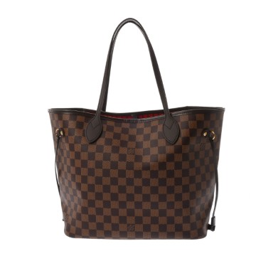 ルイ ヴィトン ダミエ ネヴァーフル MM ブラウン N40599 ダミエキャンバス レディース バッグ 【中古】【bag】