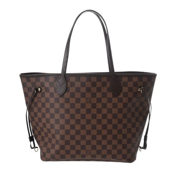 ルイ ヴィトン ダミエ ネヴァーフル MM ブラウン N40599 ダミエキャンバス レディース バッグ 【中古】【bag】