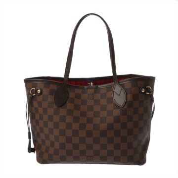 ルイ ヴィトン ダミエ ネヴァーフル PM ブラウン N51109 ダミエキャンバス レディース バッグ 【中古】【bag】