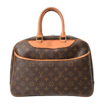 ルイ ヴィトン モノグラム ドーヴィル ブラウン M47270 モノグラムキャンバス レディース バッグ 【中古】【bag】