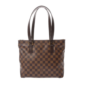 ルイ ヴィトン ダミエ カバピアノ SPオーダー ブラウン N51187 ダミエキャンバス レディース バッグ 【中古】【bag】