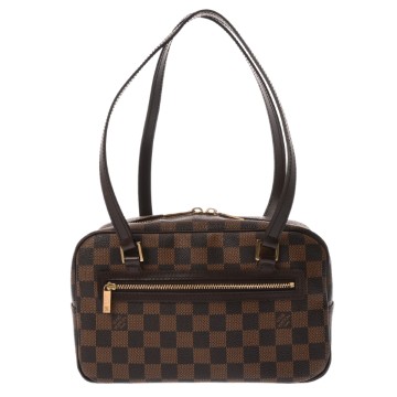 ルイ ヴィトン ダミエ シテ MM SPオーダー ブラウン M51182 ダミエキャンバス レディース バッグ 【中古】【bag】