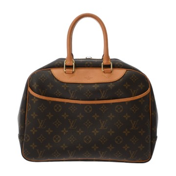 ルイ ヴィトン モノグラム ドーヴィル ブラウン M47270 モノグラムキャンバス レディース バッグ 【中古】【bag】