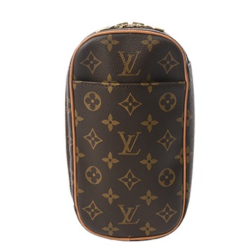 ルイ ヴィトン モノグラム ポシェットガンジュ ブラウン M51870 モノグラムキャンバス メンズ バッグ 【中古】【bag】