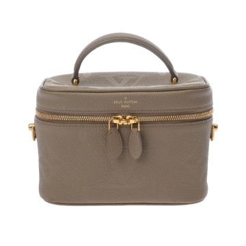 ルイ ヴィトン アンプラント ヴァニティ PM 2WAY トゥルトレール/クレーム M45608 レザー レディース バッグ 【中古】【bag】