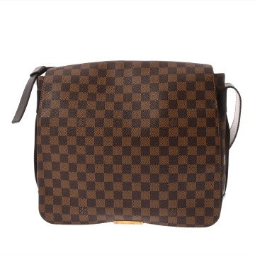 ルイ ヴィトン ダミエ バスティーユ ブラウン N45258 ダミエキャンバス ユニセックス バッグ 【中古】【bag】